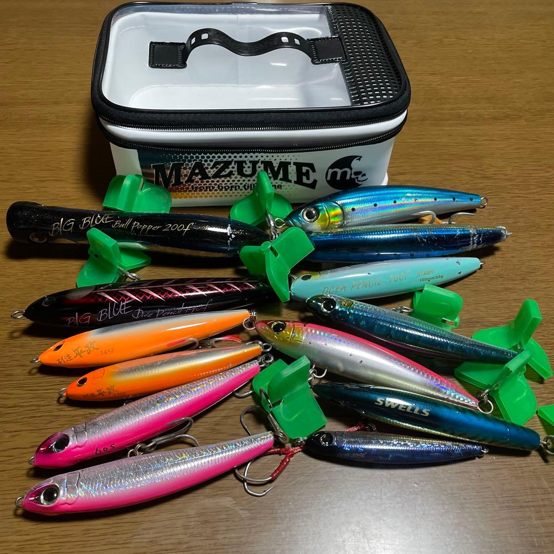 オフショアプラグ まとめ売り MAZUME収納ケース付き