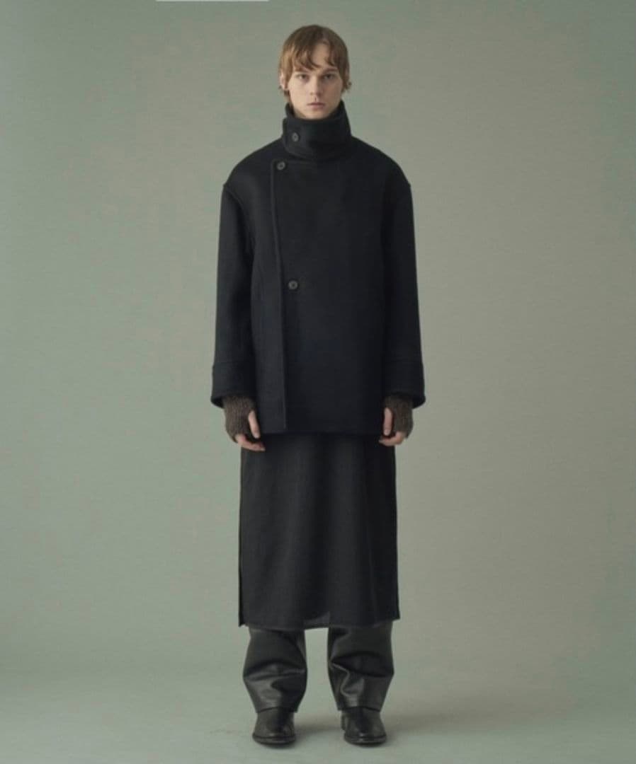 juha スタンドカラーコート クラシック