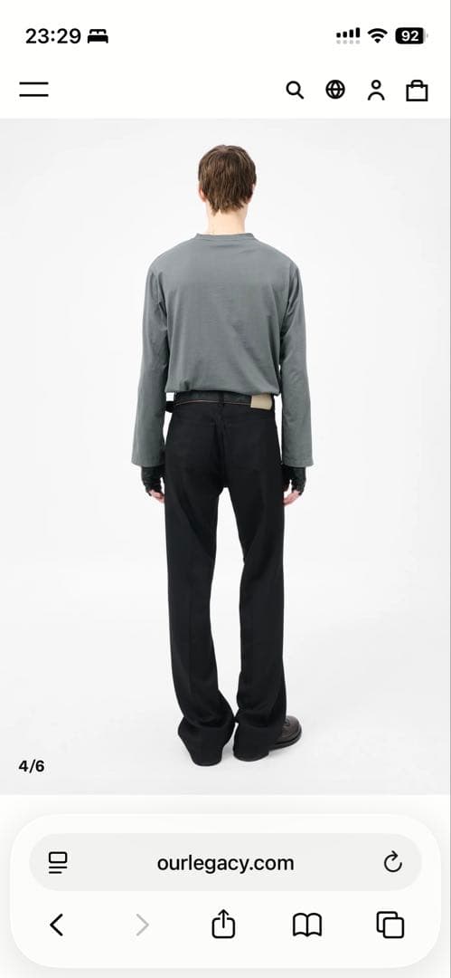 Our legacy CARLSON CUT サイズ28