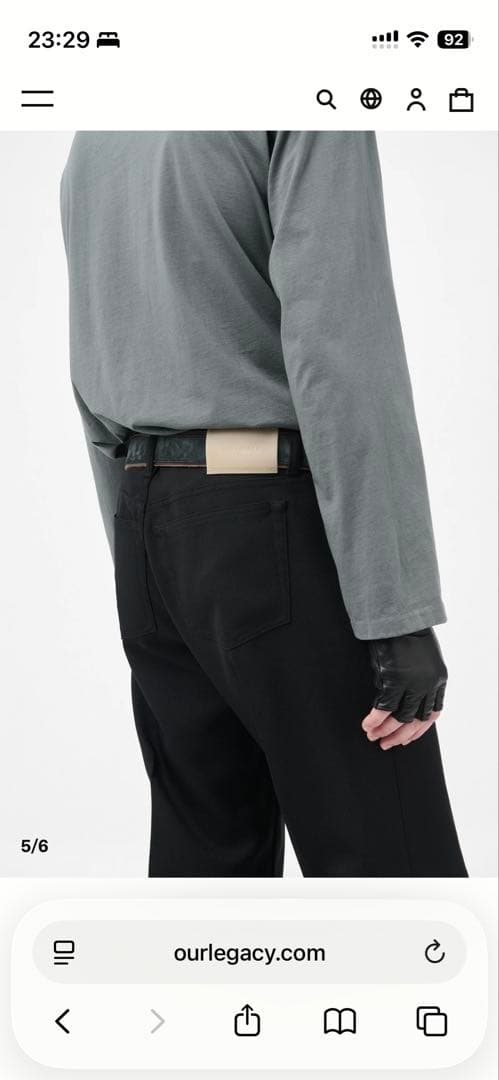 Our legacy CARLSON CUT サイズ28