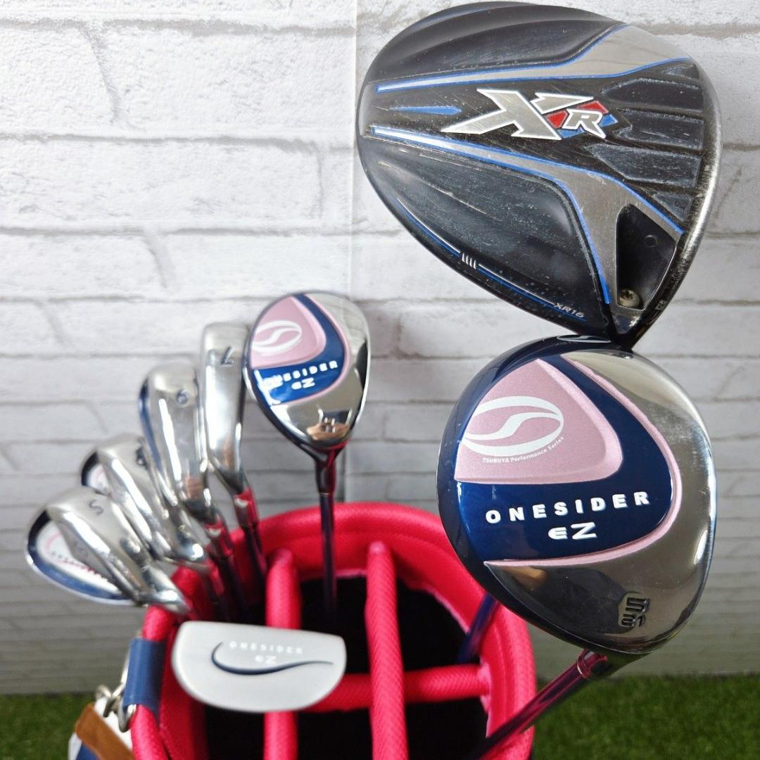レディース ゴルフセット 8本 キャロウェイ ONESIDER EZボール他 右