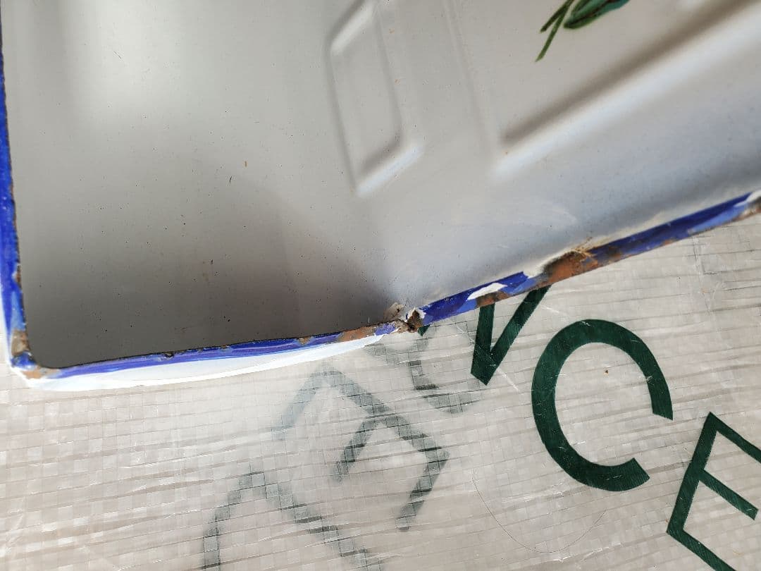 フランス　アンティーク　ホーロー　レードルラック