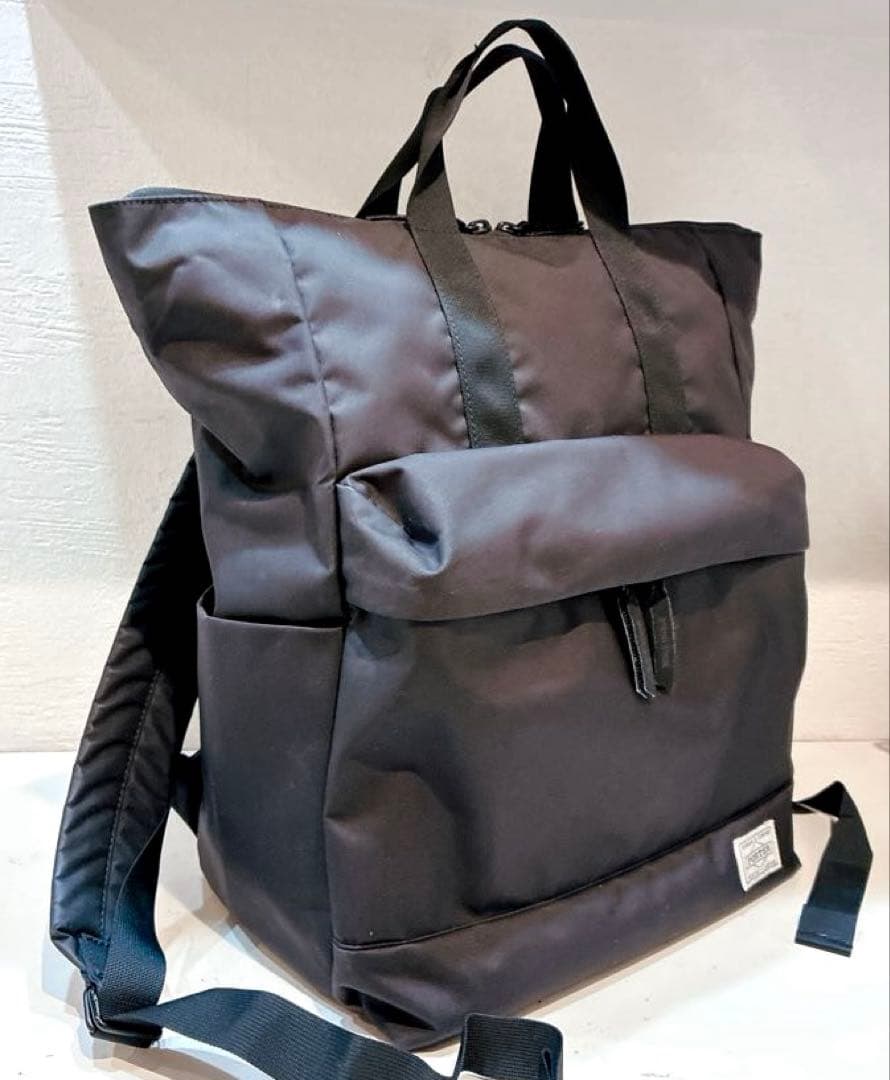 PORTER ムース 2WAYデイパック リュック　(L) 黒