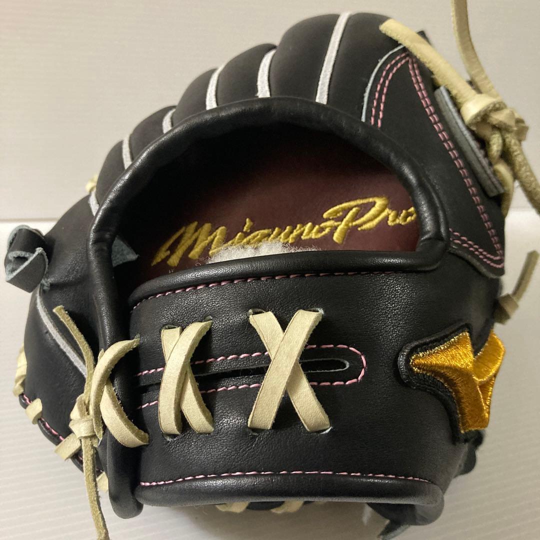 硬式グローブ ミズノプロ 内野手用 オーダーグラブ HAGA JAPAN