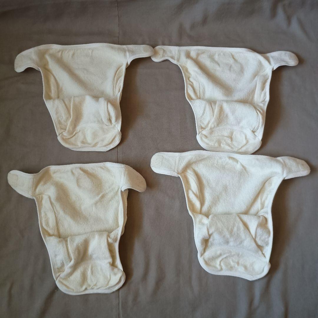 コトリワークス　布おむつカバー12点+おまけ2点のセット　ウール100%