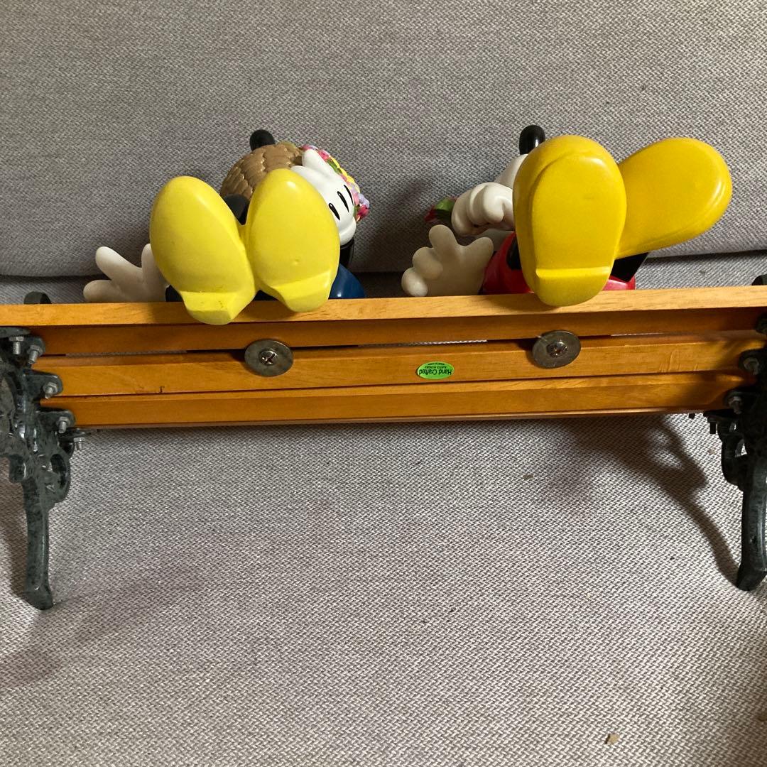 ディズニー　ビッグフィギュア　ミッキー ミニー