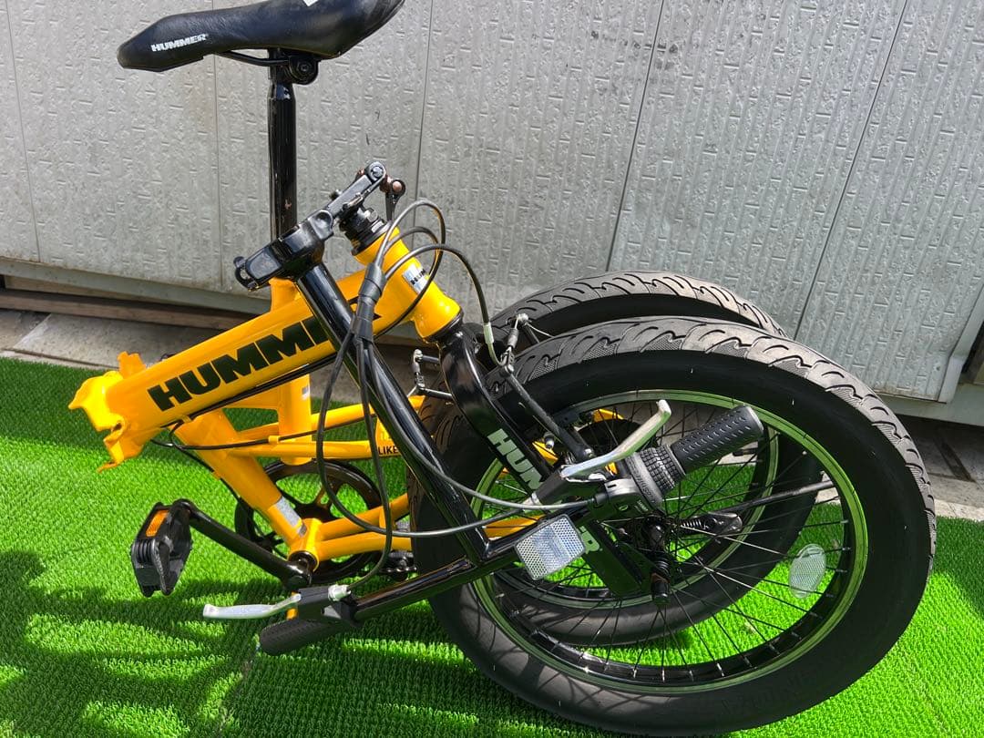 HUMMER 折りたたみ自転車 20インチ 6変速