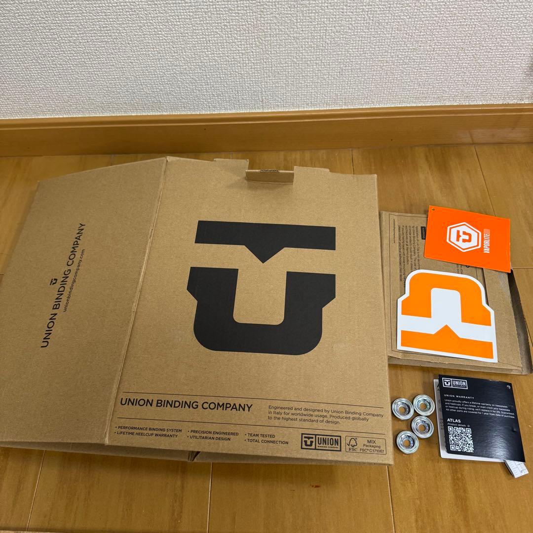 23-24 UNION ATLAS ビンディング Mサイズ グラトリ