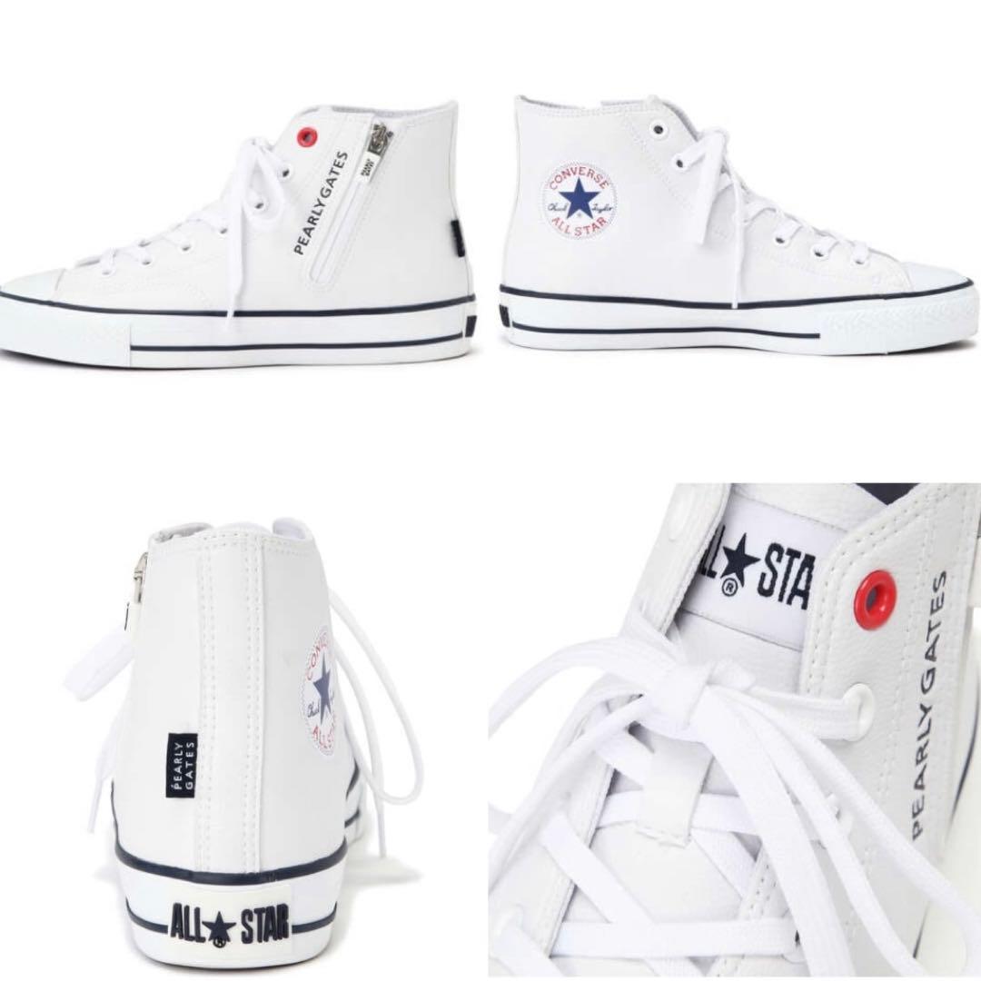 パーリーゲイツ×コンバース　スパイクレスシューズHI 24.0cm