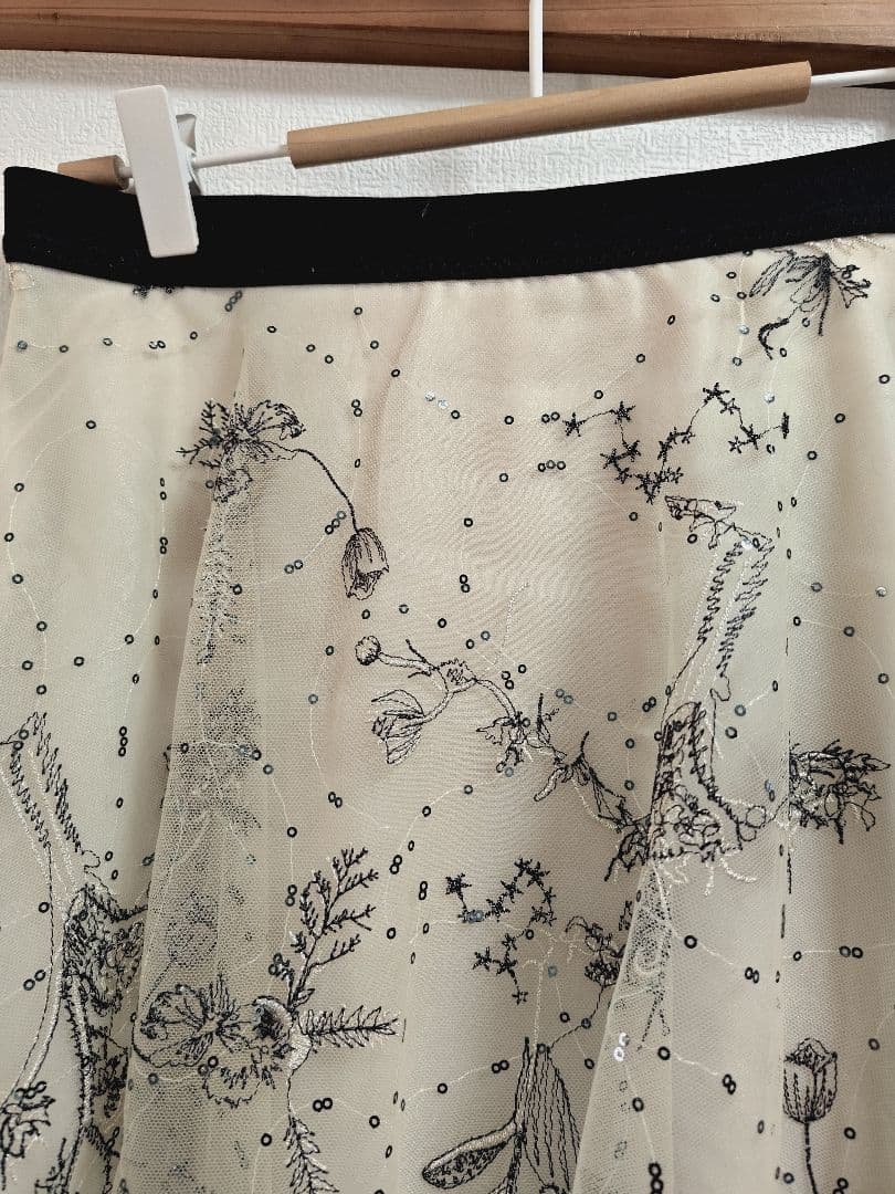 バリエーションチュールフレアスカート セルフォード