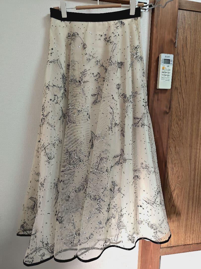 バリエーションチュールフレアスカート セルフォード