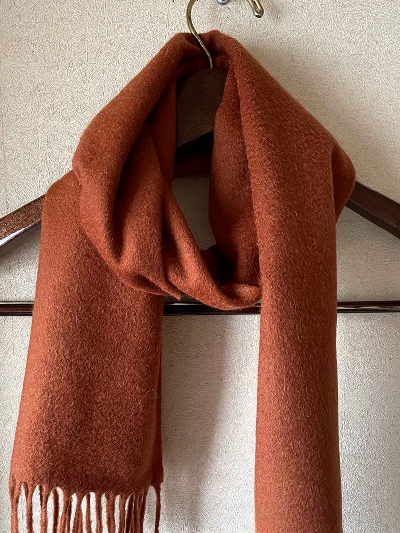 ☆マドレーヌ様専用 Mラサンス× ロロピアーナ カシミア100% 無地 マフラー