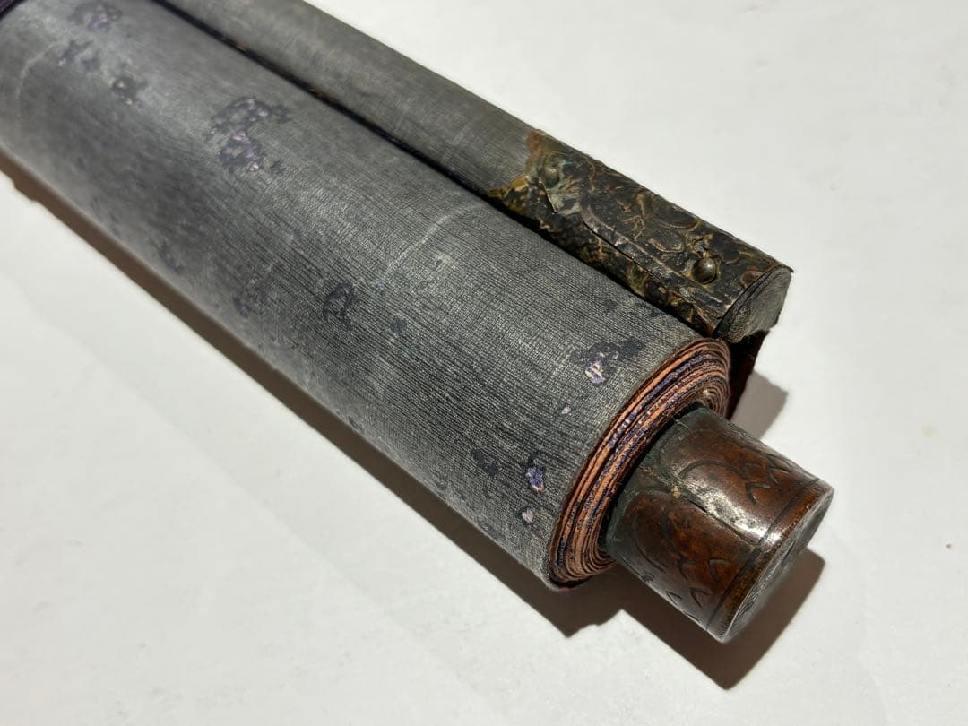 「金彩色木版画 十一面観音菩薩像図」江戸中期頃刊 1幅|仏像 仏画 仏教美術和本