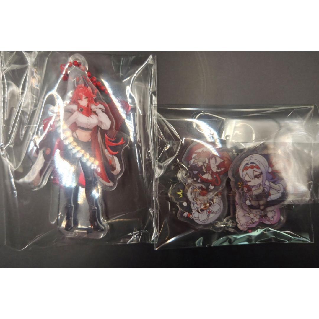 NIKKE レッドフード スタンドキーリング ゆらゆら ロングキーリング