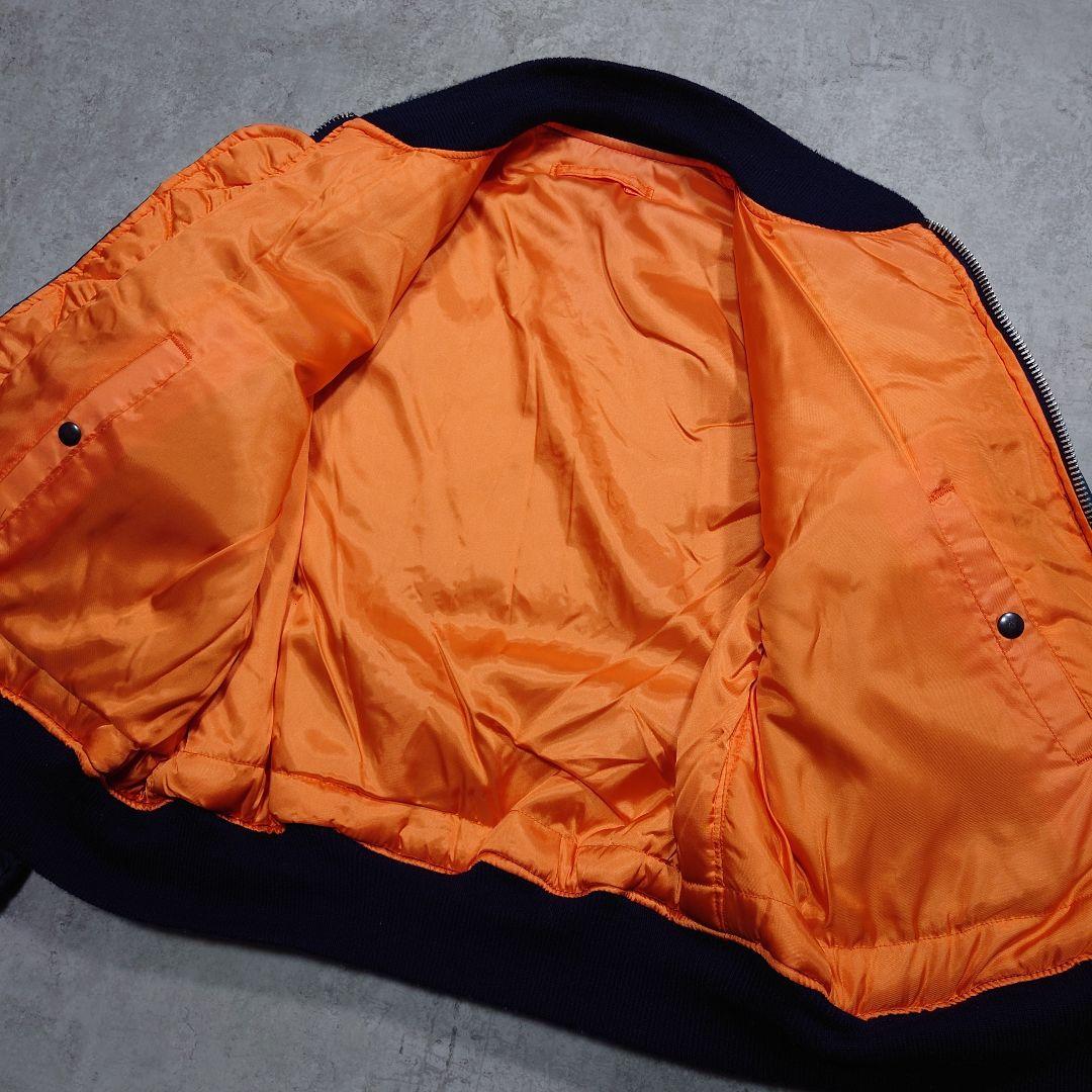 AVIREX アヴィレックス MA-1USA製 コマーシャルロゴ M