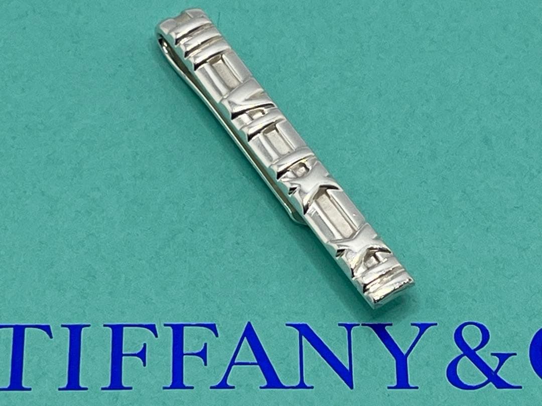 c531 美品　ティファニー　アトラス　1995 ネクタイピン　シルバー　925