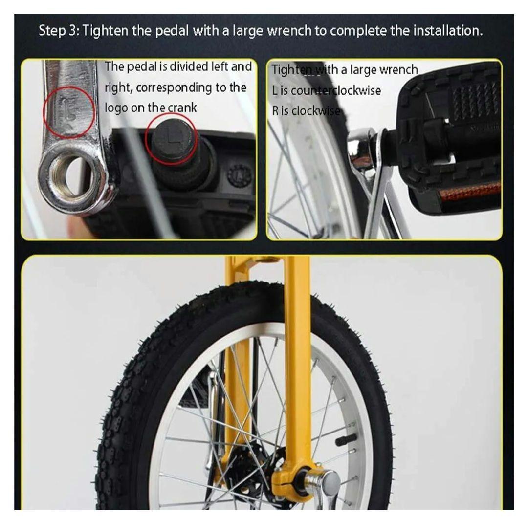 【新品未使用】24インチホイール一輪車