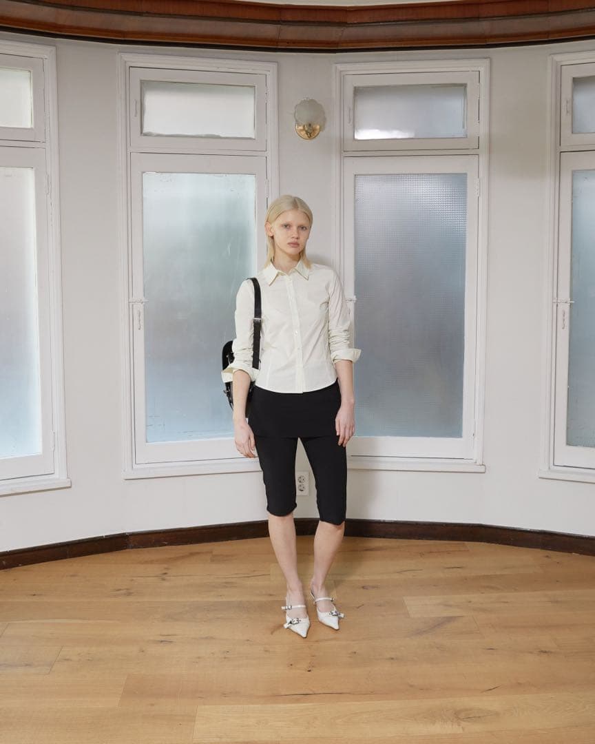 バッグ Matin Kim BUCKLE DETAIL BACK PACK