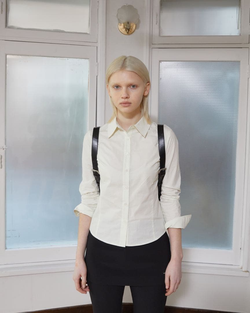 バッグ Matin Kim BUCKLE DETAIL BACK PACK