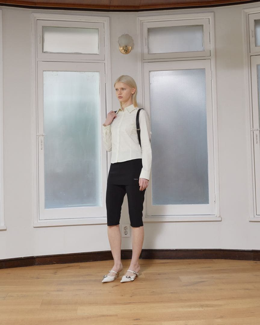 バッグ Matin Kim BUCKLE DETAIL BACK PACK