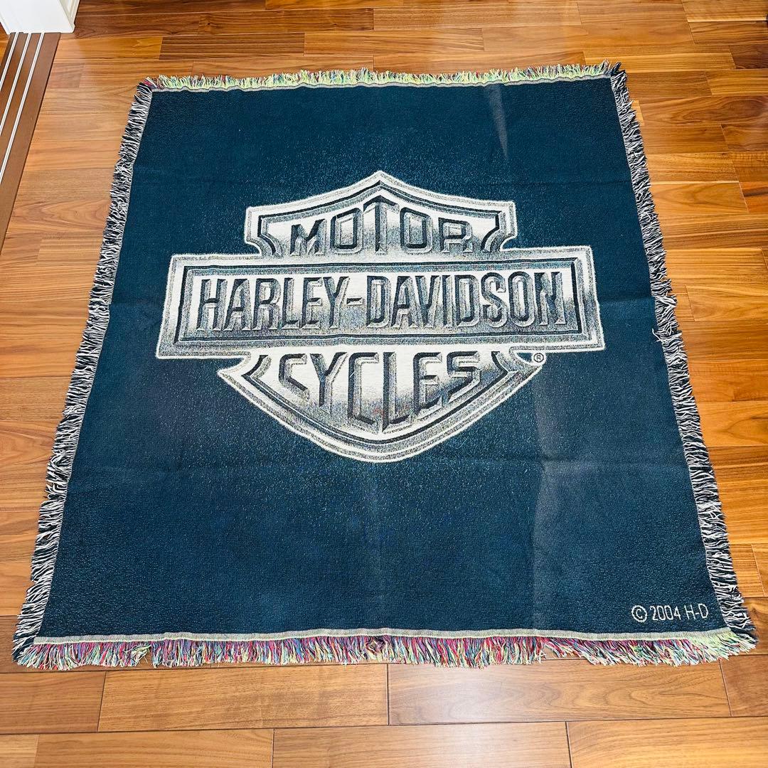 ハーレーダビッドソン☆ブランケット☆ラグ ヴィンテージ - メルカリ