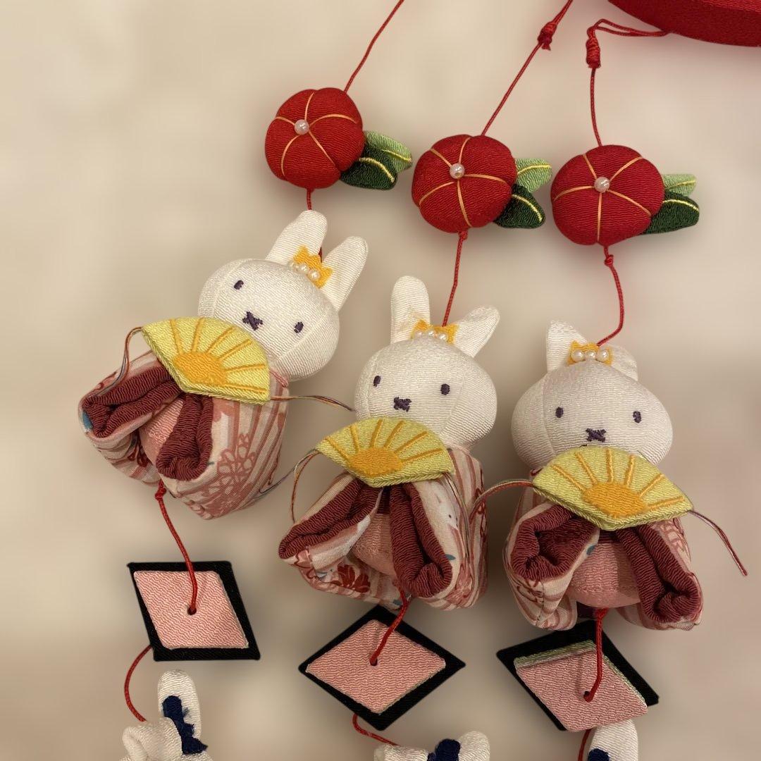 みっふぃーおやつ堂 一本吊りお雛様 ミッフィー ダーン キッチン