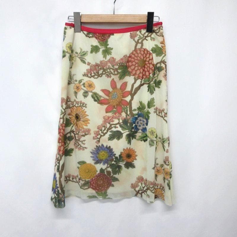 MY2055△VIVIENNETAM△ヴィヴィアンタム スカート シアー 0