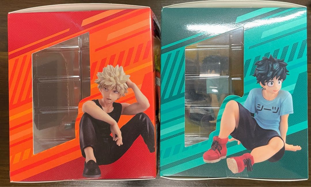 僕のヒーローアカデミア フィギュア てのひら 緑谷出久 爆豪勝己2体セット