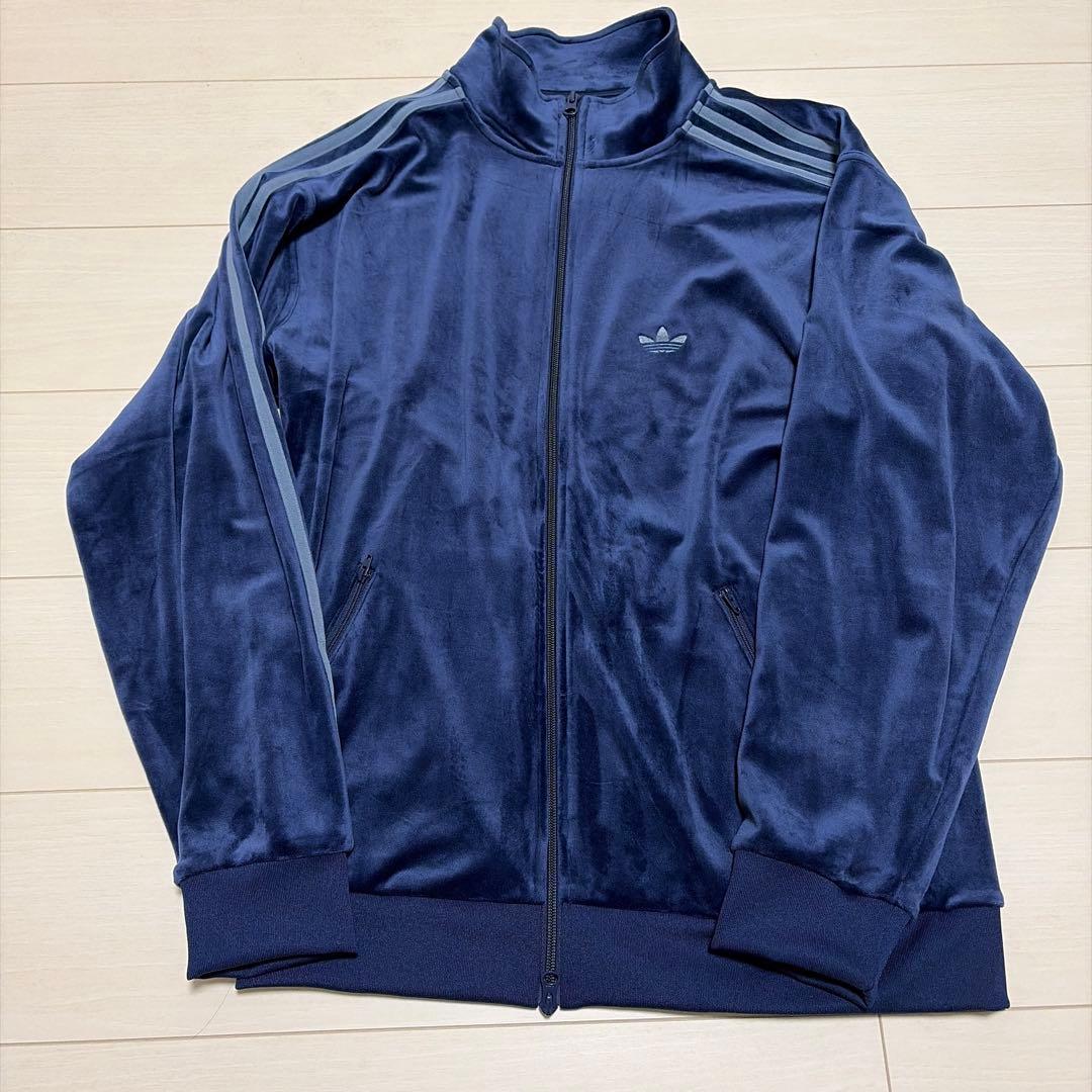 アディダス　ベロアトラックジャケット　Lサイズ 美品