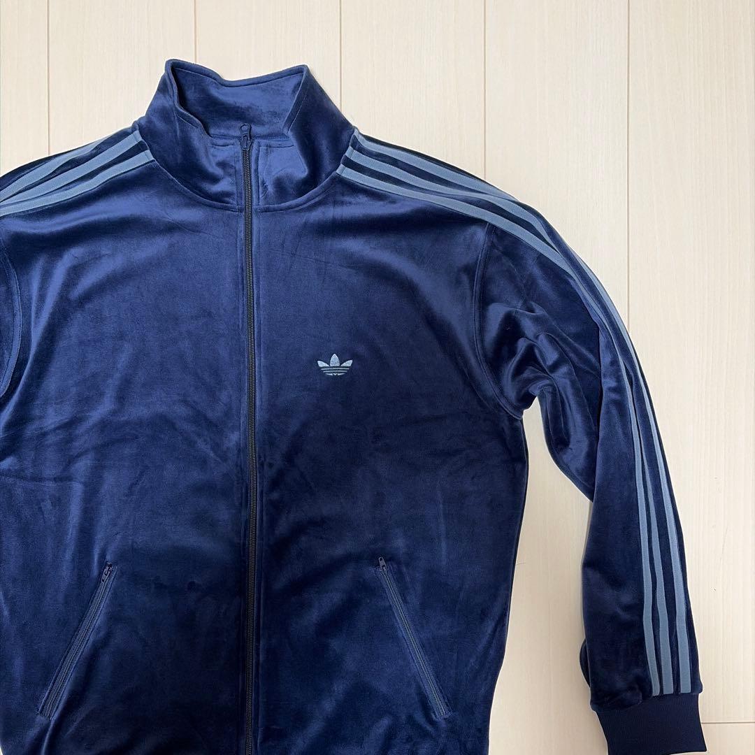 アディダス　ベロアトラックジャケット　Lサイズ 美品