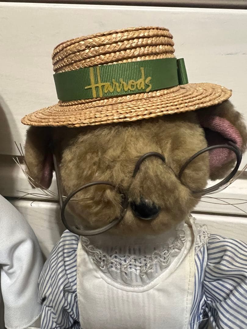 ハロッズ ネズミ 人形 ドアストッパー 2体セット | 激安通販のイー