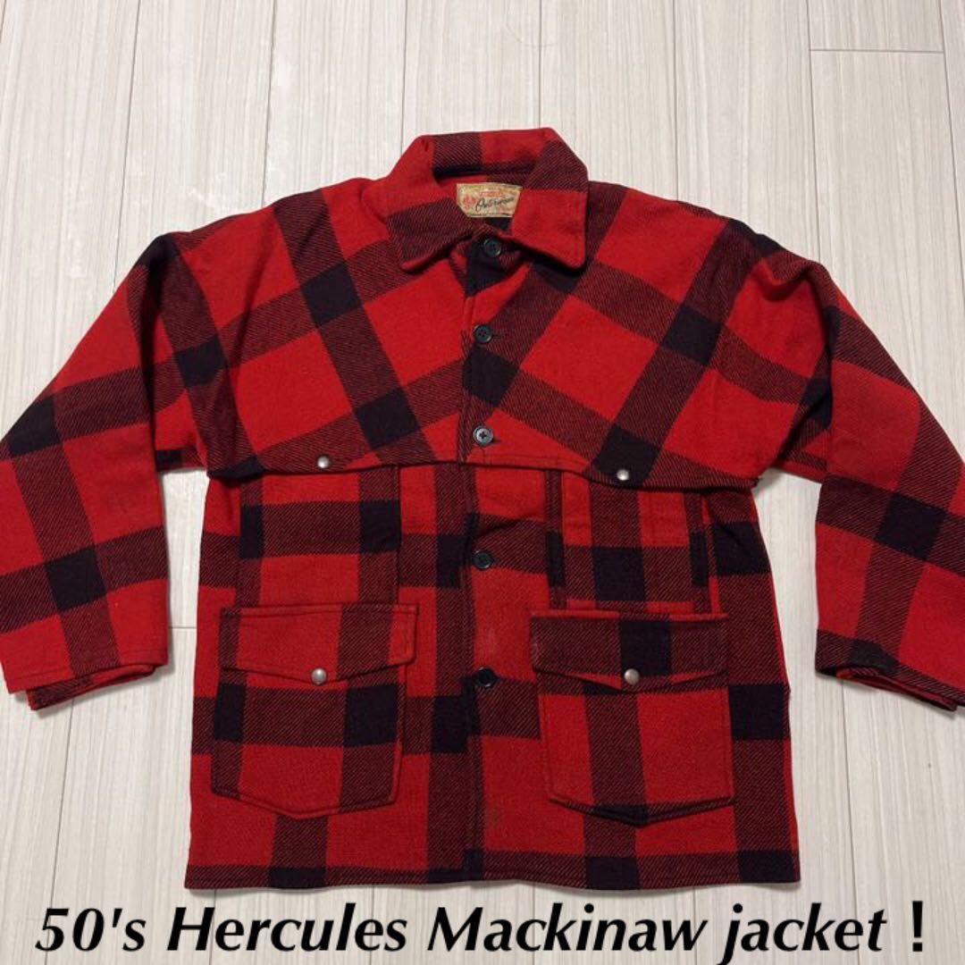 ビンテージ！◎50's HERCULES マッキーノ ウールジャケット♫◎ - メルカリ