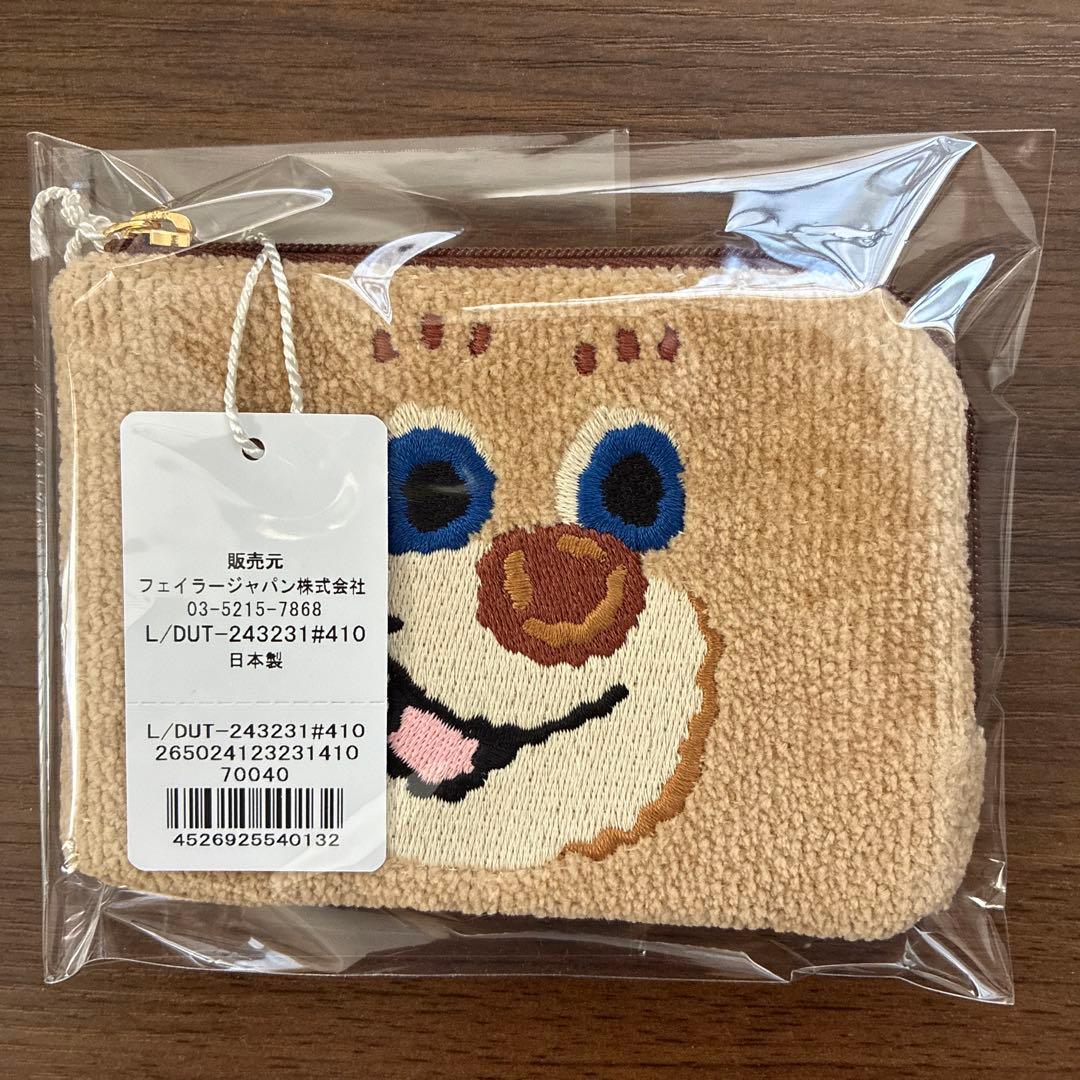 新品未開封 ラブラリーバイフェイラー ドアップテディ L字型ポーチ