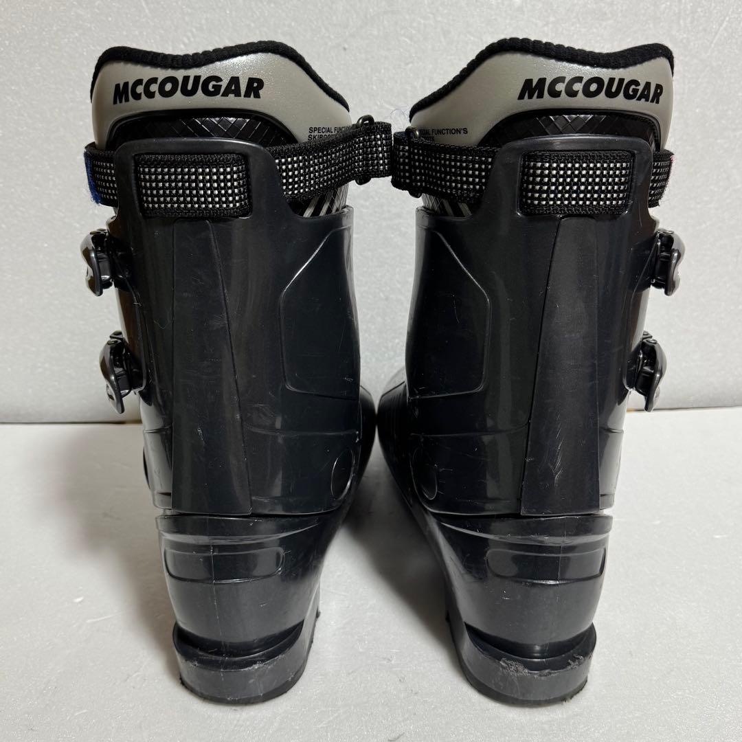 27-27.5cm スキーブーツ　グレー初心者格安激安処分317mm