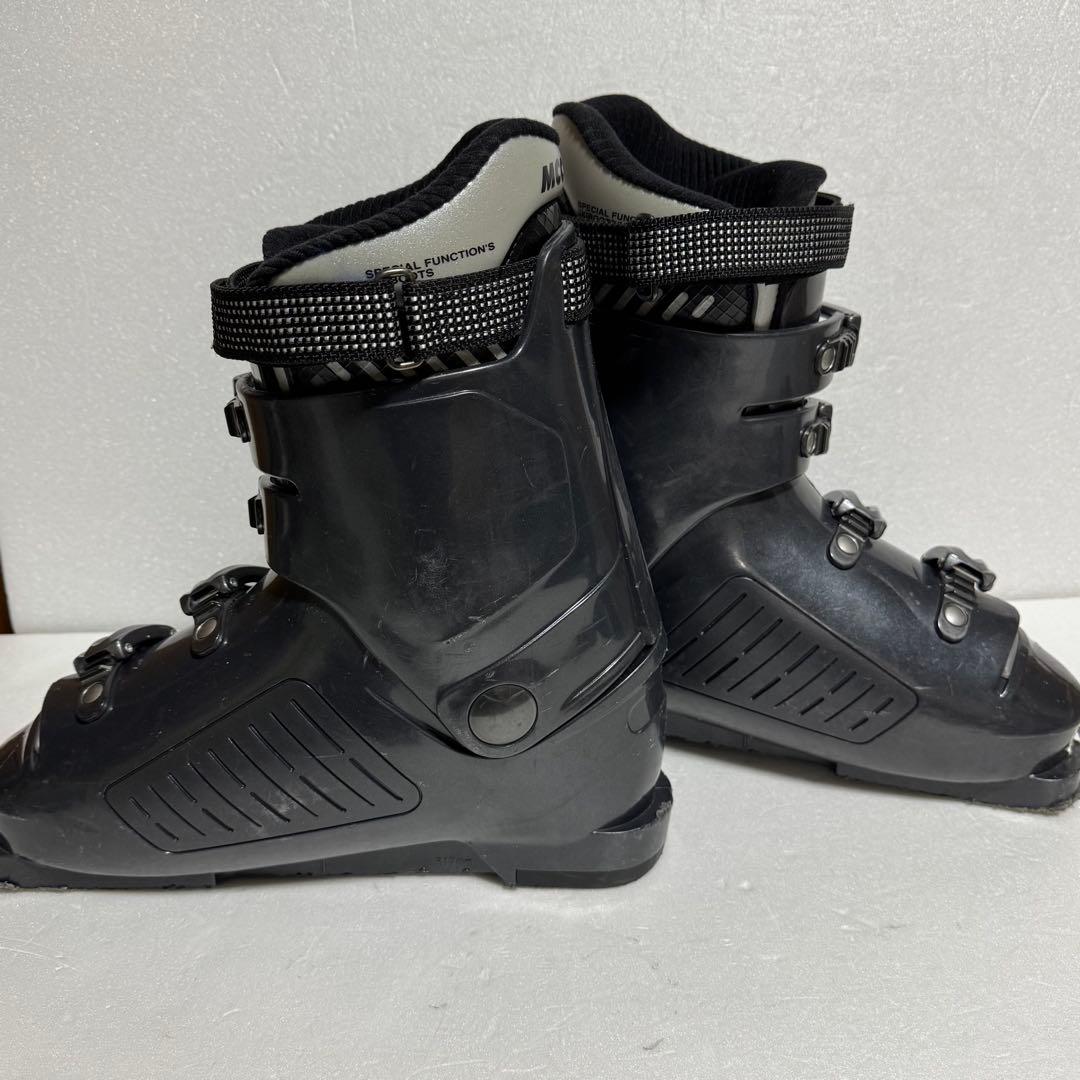 27-27.5cm スキーブーツ　グレー初心者格安激安処分317mm