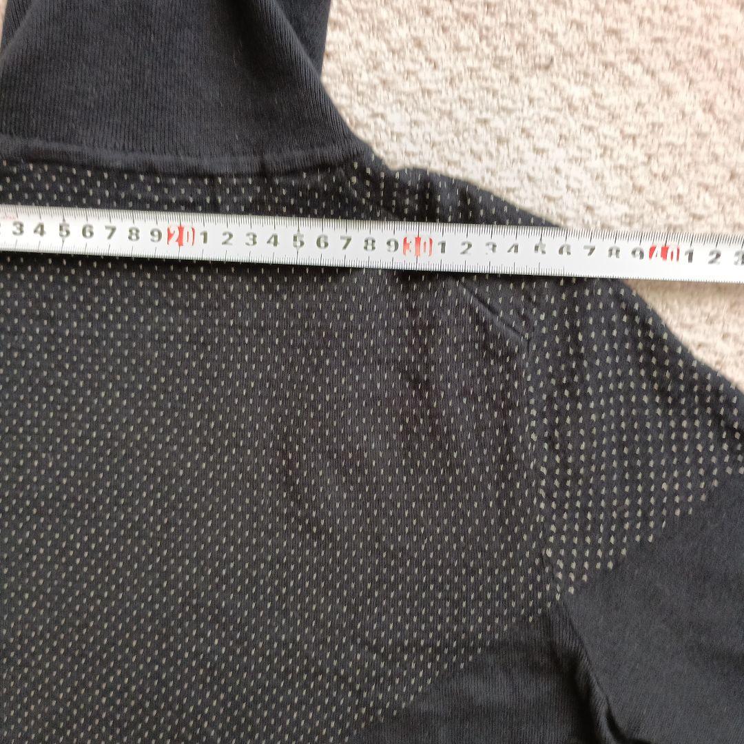 パーリーゲイツ　カシミヤタッチ　タートルネックセーター