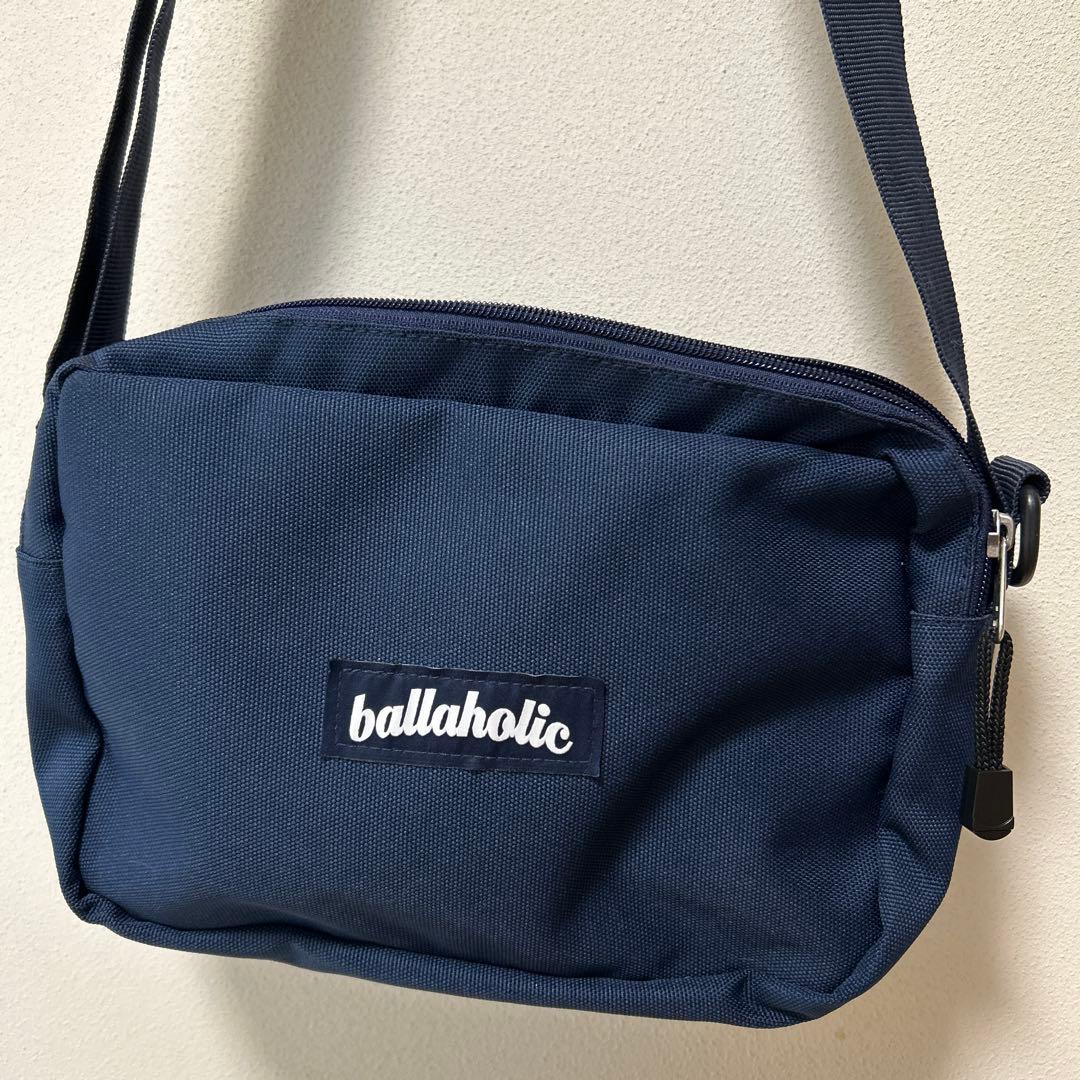 ballaholic ネイビー ショルダーバッグ