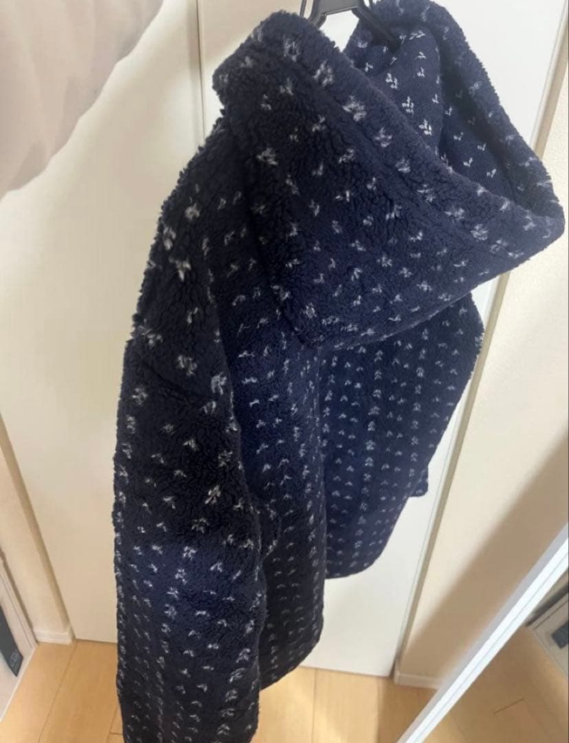 珍品 杉咲花冬のなんかさ、春のなんかねバーズアイ柄フリースハーフ