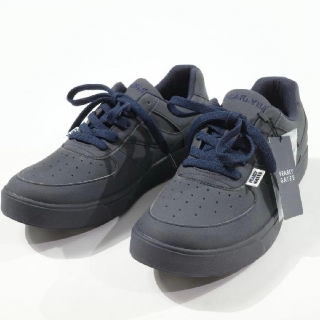 新品 PEARLY GATES ゴルフシューズ スパイク 27cm