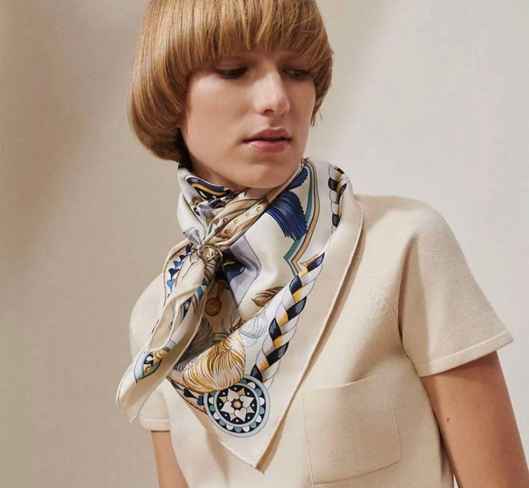 HERMES アルネドゥクール　カレ90