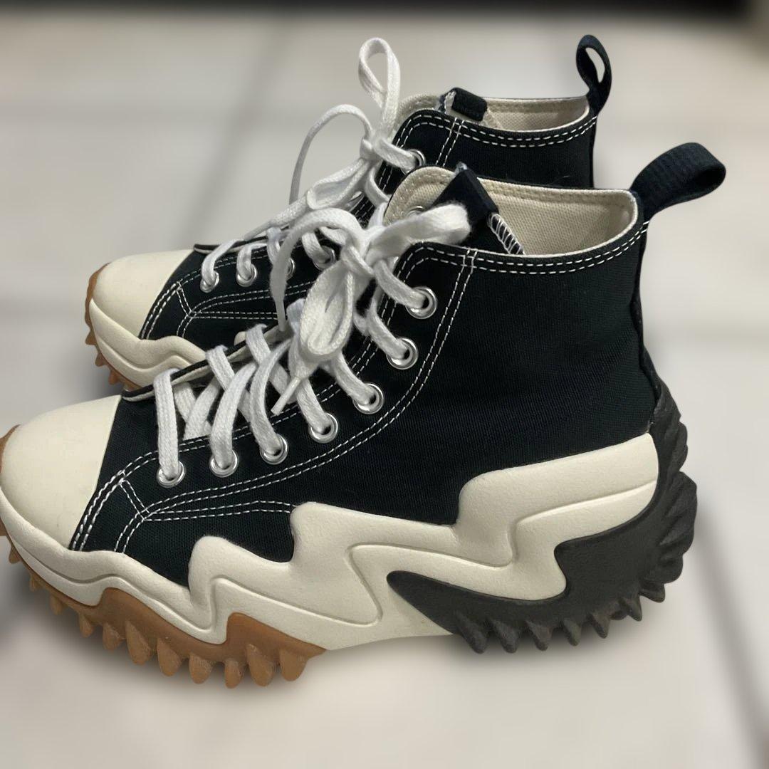 【アッキーナ】ハイカットスニーカー 厚底　コンバース　韓国