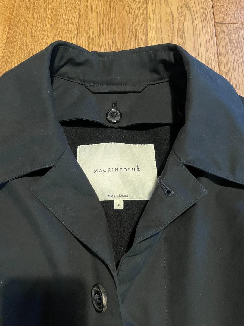 美品 マッキントッシュステンカラーコート