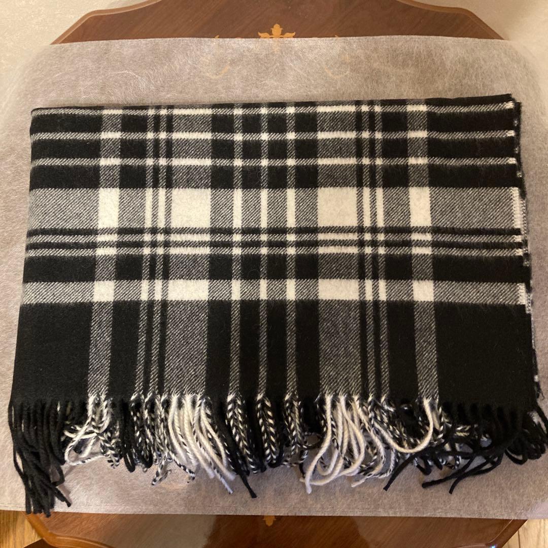 【新品未使用】Johnstons of Elginカシミヤ大判ストール