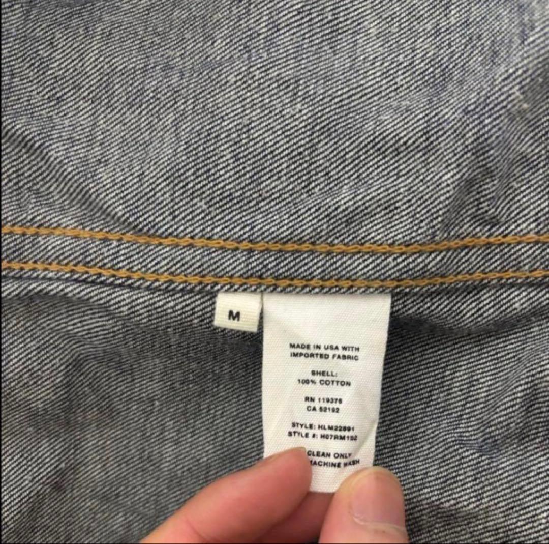 Helmut lang ジップアップデニムジャケット