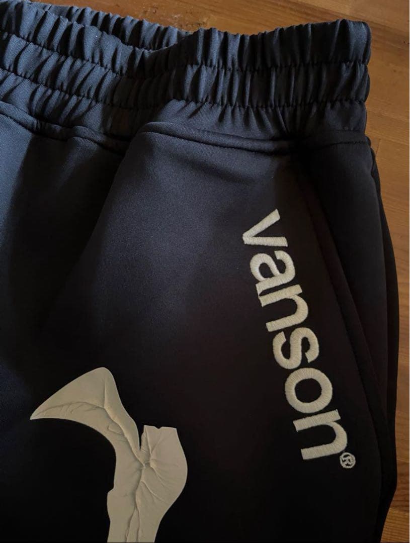 新品バンソンvanson✖️デザインライダース ヒューマンボーン パンツ L
