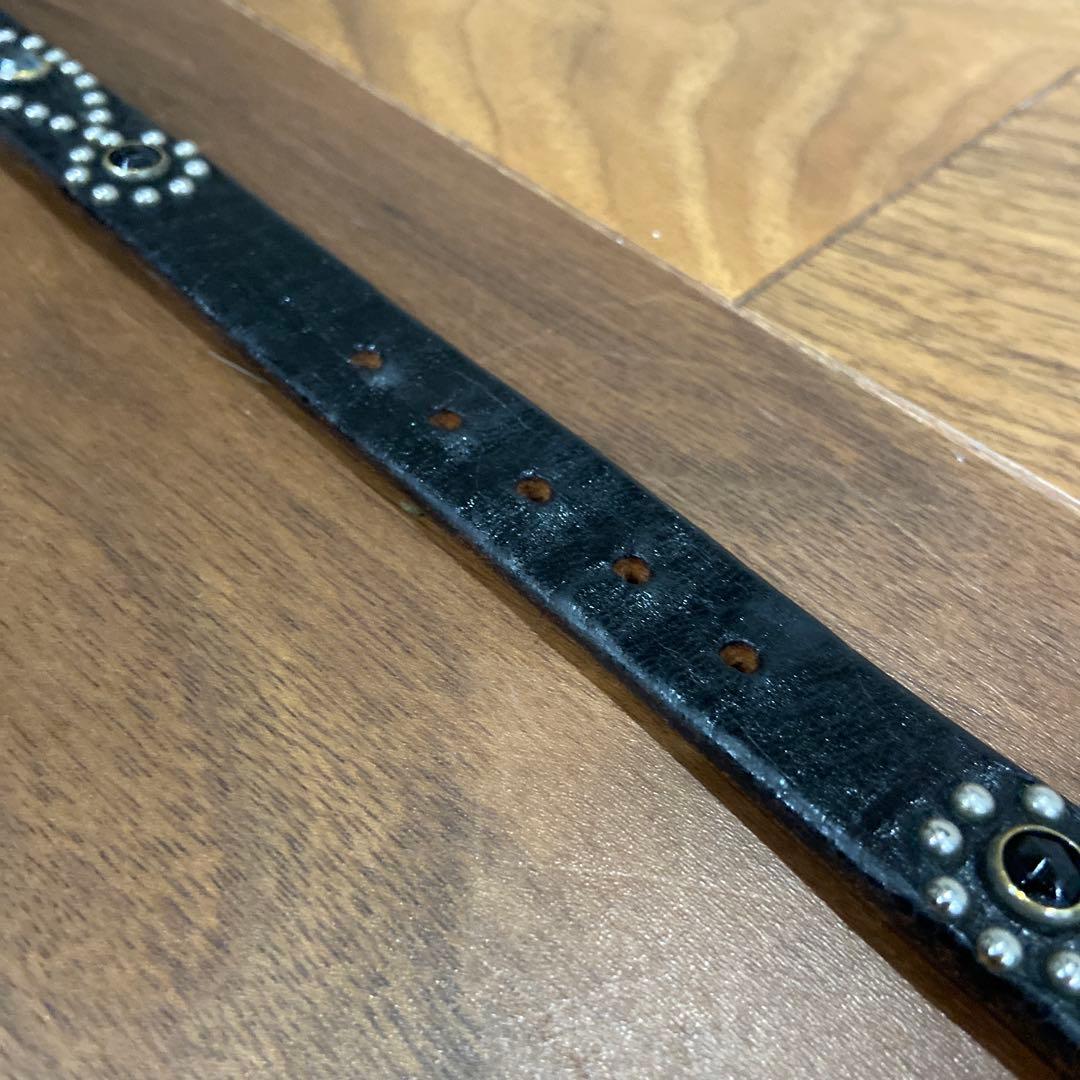 HTC ナロースタッズベルト マルチストーン 32inch TENDERLOIN