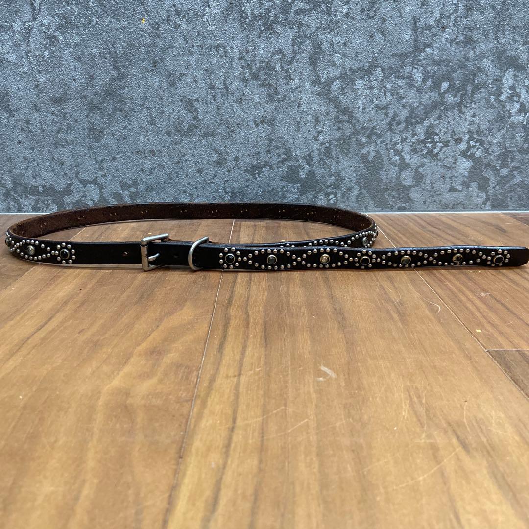 HTC ナロースタッズベルト マルチストーン 32inch TENDERLOIN