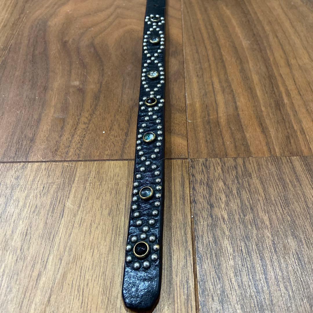 HTC ナロースタッズベルト マルチストーン 32inch TENDERLOIN