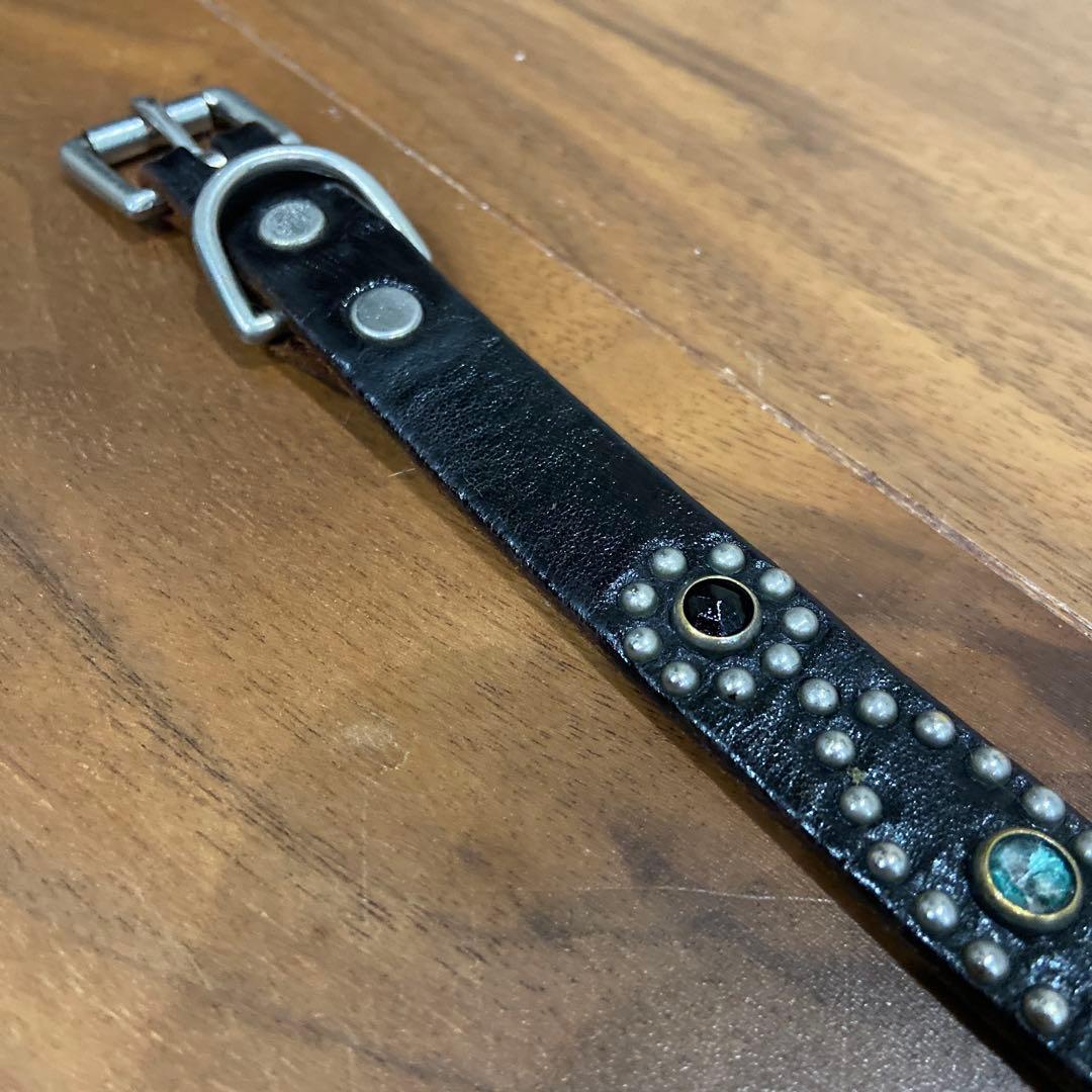 HTC ナロースタッズベルト マルチストーン 32inch TENDERLOIN