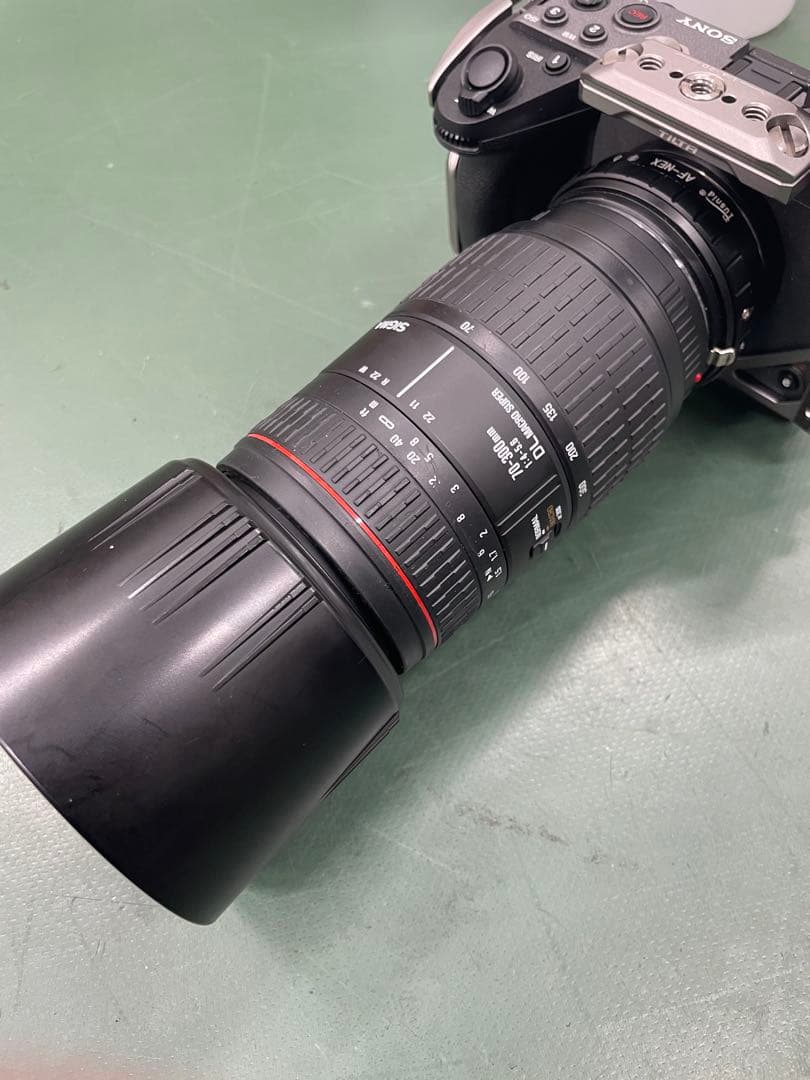 sigma 70-300mm f4-5.6 dl macro super 変換付